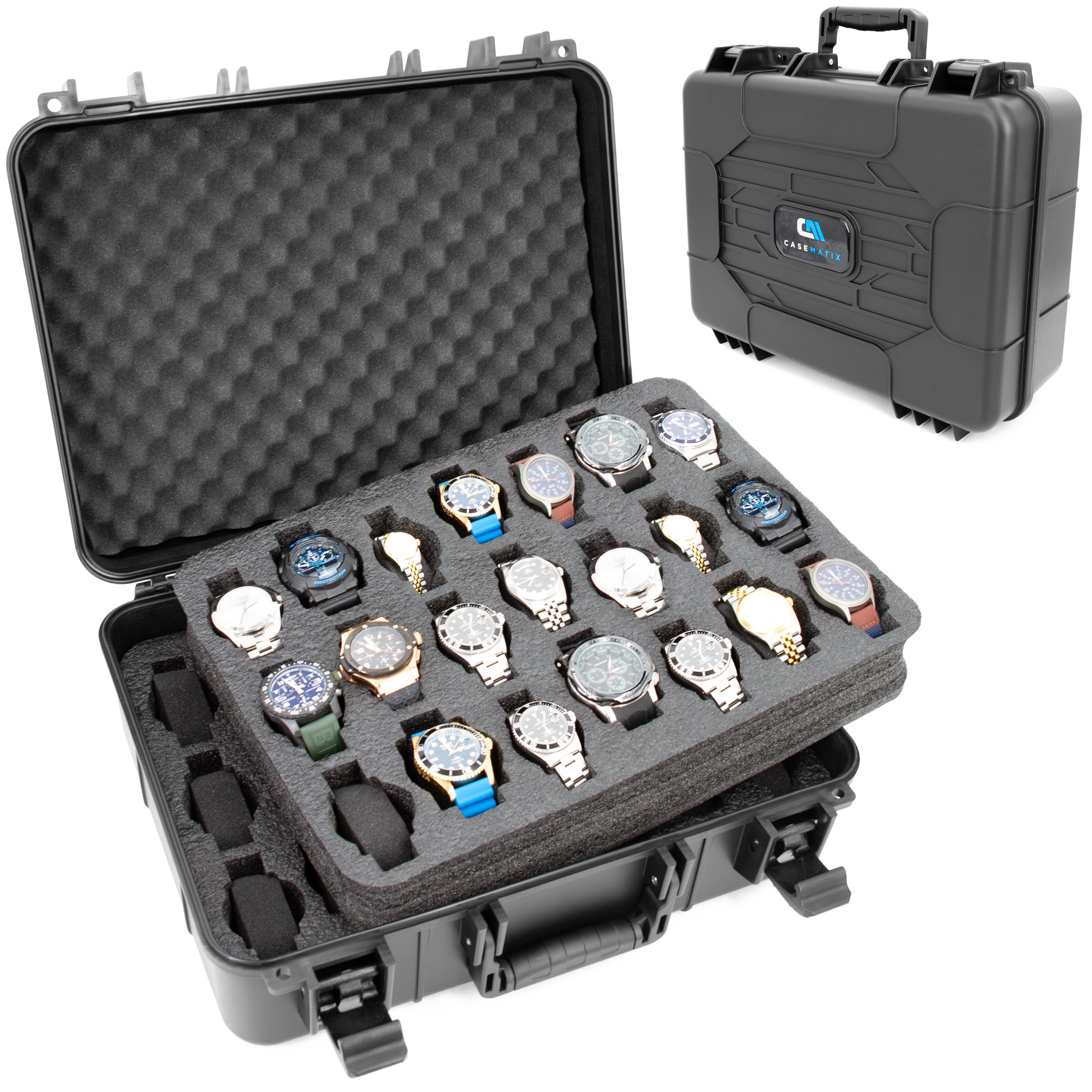 ウォッチドッグス2 COLLECTOR'S CASE Amazon.com: CASEMATIX Watch Travel Case - Impact Resistant Watch